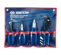 KING TONY 42124GP04 Estuche de alicates para el uso diario práctico 4 piezas