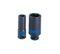 KING TONY 443541M - 6 Puntos en Coche de Tubo Profundo Impacto de 41 mm de 1/2 Pulgadas Negro