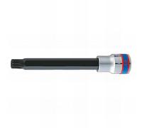 KING TONY Cristal con punta larga XZN 1/2" M9 para profesionales y aficionados al bricolaje, adecuado para taller y reparación, con M9