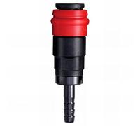 KING TONY SY3333H M7- Conector rápido compuesto de 3/8" para manguera Øint. 10mm para adultos para uso diario práctico con 10mm