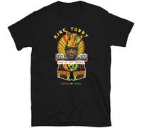 King Tubby King at The Control Short Sleeve Unisex T Shirt Black 3XL