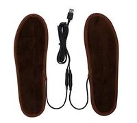 KingbeefLIU Plantilla 1 Par Suave A Prueba De Frío Carga USB Calefacción Eléctrica Plantilla Calentador De Pies Pad 41-42