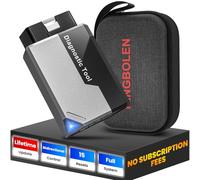 KINGBOLEN EDIAG Elite OBD2 Diagnosis Bluetooth, Diagnosis Coche Multimarca para iOS y Android,Completo del Sistema& 15+ Funciones de Reinicio, Prueba Activa, FCA, CANFD, Actualizaciones gratuitas