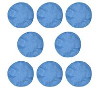 KingBra - Almohadillas de microfibra para pulir capó de coche, 8 unidades, suaves almohadillas de microfibra para pulir el capó para el cuidado del coche, almohadillas aplicadoras de microfibra para pulidor de coche, piedra de madera