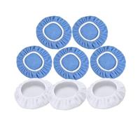 KingBra Juego de almohadillas pulidoras para capó de coche (9 a 10 pulgadas), 5 piezas de microfibra suave + 3 almohadillas de pulido orbital de lana para pulir el capó del coche