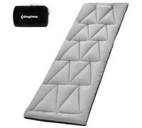 KingCamp - Cubrecolchón de algodón, súper ligero y portátil, versátil, para cama de camping, tumbona de jardín, tumbona, también se puede utilizar como colchón de dormir o manta