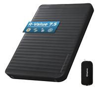 KingCamp R-Wert 7.5-15.5 Selbstaufblasende Isomatte - schwarz