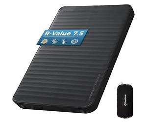 KingCamp R-Wert 7.5-15.5 Selbstaufblasende Isomatte - schwarz