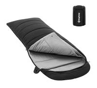 KingCamp Saco de Dormir Adultos de Franela Saco de Dormir para 4 Estaciones con Manta de Camping Extraíble Saco de Dormir Invierno para Camping，Interiores y Exteriores