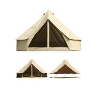 KingCamp Tienda de campaña Khan 5 m, algodón, resistente y impermeable, para 4-8 personas, exteriores, todas las estaciones