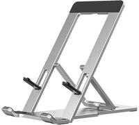 Kingcenton Soporte Móvil Mesa Portátil, Soporte Teléfono Mesa Plegable, Soporte Movil Escritorio Compatible con iPhone 17 16 15 14 13 12 11 X 8, Samsung, Huawei, Xiaomi Redmi y Otro Smartphone