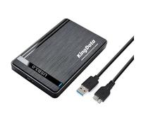 KingData Caja de disco SSD SATA III USB 3.0 Caddy lector externo rápido UASP cable y LED incluidos