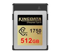 KINGDATA CFexpress Tipo B 512 GB Tarjeta de Memoria, hasta 1750 MB/s de Lectura, 8K Raw Vídeo, CF Express Type B Memory Card para Cámara, DSLR, Fotógrafo Profesional