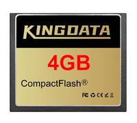 KINGDATA Compact Flash 4GB Tarjeta de Memoria CF CF133X FAT32 Tipo I para cámaras Digitales Vintage