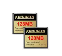 KINGDATA Compact Flash Industrial Tarjeta 128MB 2piezas de Memoria FAT16 Tipo I para Equipos Industriales y Cámaras Digitales Vintage
