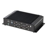 KINGDEL i5 8th Gen. CPU computadora de Escritorio, computadora de Oficina, 6 x COM, 4 x USB 3.0, 4 x USB 2.0, 2 x LAN, GPIO, Puerto HD, VGA, Wi-Fi, sin Ventilador