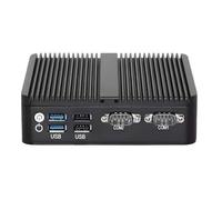 KINGDEL Mini PC Industrial Celeron J6412 4C/4T 1,5 MB de caché 16 GB DDR4 RAM 512 GB NVMe SSD Triple Display 2xHD 1xDP 4K: 4096 x 2160 2xCOM RS232 2xLAN WF+BT W-11 Pro