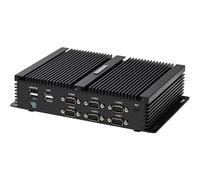 KINGDEL NC7000 Potente Mini Ordenador Core i5 8th generación. 4 núcleos máximo 3.4 GHz 6 MB caché CPU 8 GB DDR4 RAM 256 GB SSD 4K/6xCOM/VGA/WOL/Restaurar pérdida de energía de CA