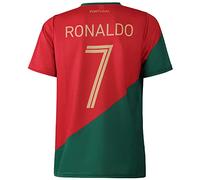 Kingdo Camiseta Portugal Fútbol Primera Equipación - Niño y Adulto - Talla 152