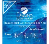 Kingdom Heirs - Heaven Just Got Sweeter For You [Accompaniment/Performance Track]