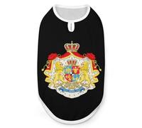 Kingdom of Romania - Chaleco divertido sin mangas para perro, camiseta sin mangas para mascotas, camisetas sin botones, camisetas sin mangas para gatos, talla M