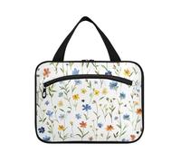 Kingdom of Shattered Flowers - Neceser colgante para hombre con gancho, unisex, para maquillaje, accesorios para mujer, estuches de gimnasio para maquillaje, L