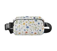 Kingdom Of Shattered Flowers - Riñonera de moda para hombres y mujeres, pequeña bolsa de pecho con correa ajustable para entrenamiento, correr, senderismo, Reino de las flores destrozadas, 1 size