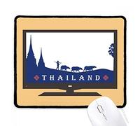 Kingdom of Thailand Customs Culture - Alfombrilla antideslizante de goma para ratón