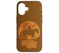 Kingdom of The Planet of The Apes Logo and Noa with Eagle Carcasa para iPhone 16