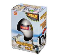 KINGDUO 1Pc Divertido Mágico Creciente Eclosión Dinosaurio Huevo Flamingo Pingüino Moltres Serpiente Navidad Niño Juguetes Regalos-Pingüino