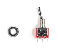 KINGDUO Frsky Accst Taranis Q x7 Transmisor Repuesto Parte 3 Posición Interruptor De Palanca Corto para RC Drone FPV Racing