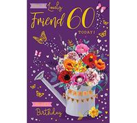Kingfisher Cards To A Special Friend 60 60th Today - Tarjeta de felicitación de cumpleaños con texto en inglés ''Happy Birthday''