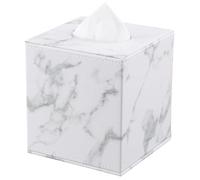 KINGFOM Caja para pañuelos de Pie (Mármol)