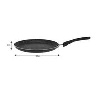 Kinghoff patelnia do nale?ników aluminium czarny marmurek 25cm
