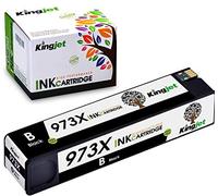 KINGJET 973X Compatible para HP 973X Cartuchos de Tinta para HP 973 X para HP PageWide Pro 452dw 452dwt 452dn 477dw 477dwt 477dn 552dw 577dw 577z (1 Negro)