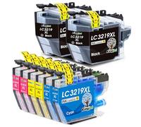 KINGJET LC3219XL Cartuchos de Tinta Compatible para Brother LC3219 LC3217 para Brother MFC-J5330DW MFC-J5335DW MFC-J5730DW MFC-J5930DW MFC-J6530DW MFC-J6930DW MFC-J6935DW(8 Pack)