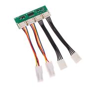 Kingke Simuladores de ventilador cuadrado 4 en 1 de 12 V, emulador especial para simuladores de gestión de accesorios S21 S19K Spoofer Dummer