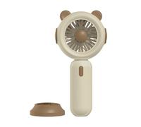 Kingke Ventilador de mano USB de 3 velocidades que funciona con pilas AA para sala de viaje, hogar, dormitorio, exterior y más ventilador de escritorio