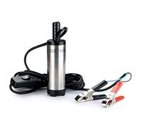 Kingkindsun Bomba sumergible de 12 V 38 mm de agua aceite diesel transferencia de combustible bomba de acero inoxidable con recuperación 3 m cable para coche SUV