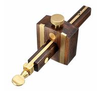 KingLan Ebony Y Cobre Scriber Tornillo Medidor De Corte 8 Inchs/200 Mmmarca Raspadora Wearproof Carpenter Herramienta De Carpintería