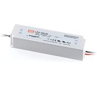 KingLed - MeanWell Fuente de alimentación Mean Well AC/DC LPV-60-24 60W DC 24V Resistente Al Agua IP67 Transformador Switching Mean Well para productos LED Serie LPV- cód. 1570
