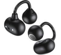 Kinglucky Auriculares C10 con clip de oreja abierta, clip de resorte cómodo y ajuste seguro, sonido nítido, tiempo de reproducción de 40 horas, auriculares inalámbricos Bluetooth 6.0 con llamadas