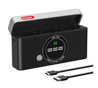 KingMa - Batería para cámara Olympus LI-90B (3 canales) | Pantalla LED, puerto de carga USB-C 5V/3A, compatible con Tough TG1-TG7/Ricoh GR3/GR3X/Olympus XZ-2 iHS/SH-50 iHS/SP-100EE