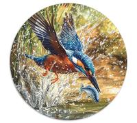 KingPeceser1000 Piezas AnimalesRedondo Puzzle Regalo Niños Adultos Juguetes Descompresión Juguetes EduGatoivos Niños Descompresión Aliviar Estrés10000pcs (67.5x67.5cm)