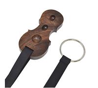 KingPoint - Soporte antideslizante para violonchelo (madera de nogal), color negro