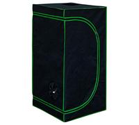 Kingpower 100 x 100 x 200cm Hidroponía Grow Tent Caja de Cultivo Interior Invernadero Tienda de Cultivo Gabinete de cría