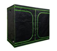 Kingpower 240 x 120 x 200cm Hidroponía Grow Tent Caja de Cultivo Interior Invernadero Tienda de Cultivo Gabinete de cría