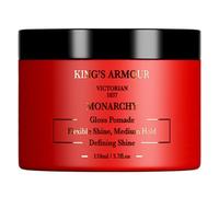 King's Armour Monarchy Gloss Pomada, brillo flexible y fijación media, 110 ml