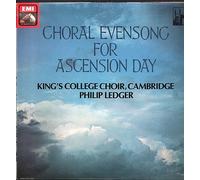 KING'S COLLEGE CHOIR - CHORAL EVENSONG FOR ASCENSION DAY LP (VINYL ALBUM) UK HIS MASTERS VOICE 1980