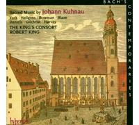King's Consort/Robert King - Johann Kuhnau/Sacred Music By King's Consort/Robert King (1998-09-01)